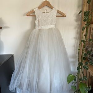 David’s Bridal Flower Girl Dress